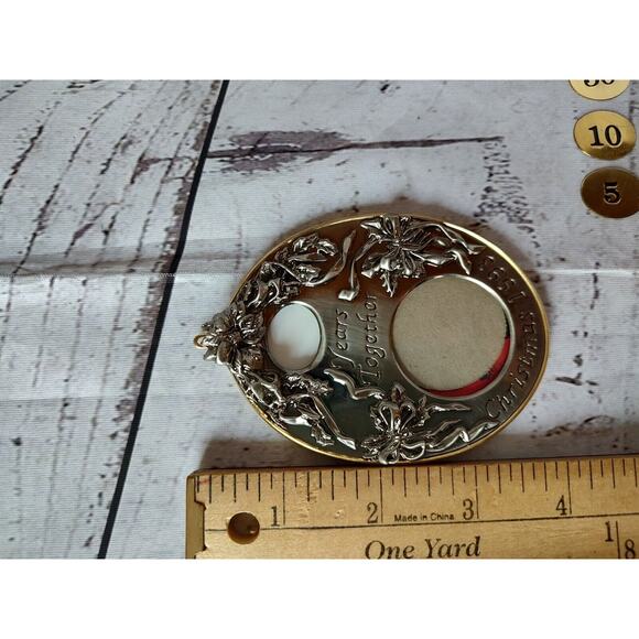 Hallmark KS Photo Holder Ornament - Anniversary 1993 Personalize - Picture 5 of 6